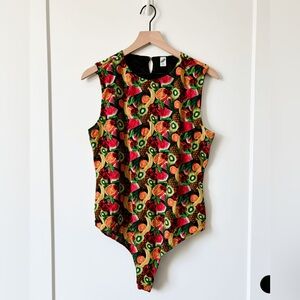 Parade Fruit Print Bodysuit